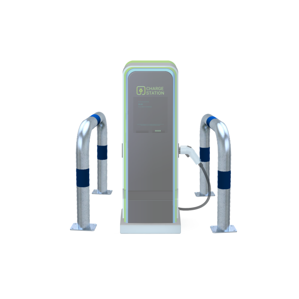 Anti-nudge hoop |  76 x 2,6 mm | without cross bar | to be fixed by plugs | total width: 1000 mm | total height: 1150 mm | hot-dip galvanized